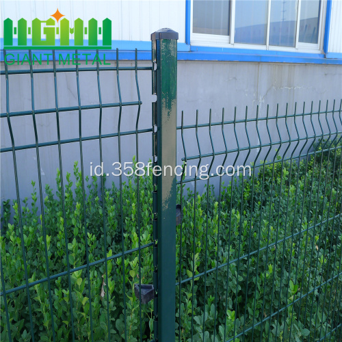 Peach Shaped Post Wire Mesh Fence